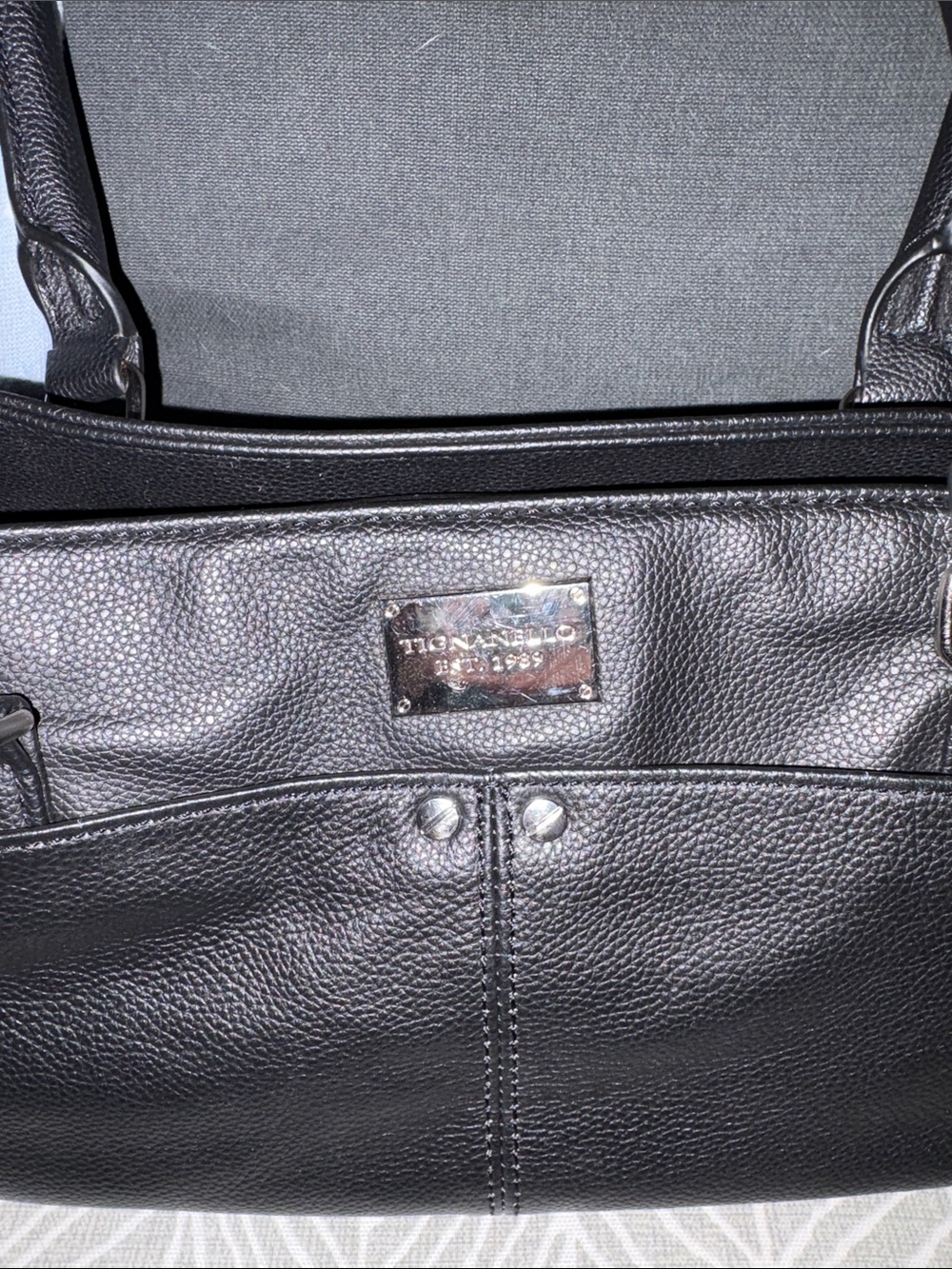 Tignanello Black Satchel